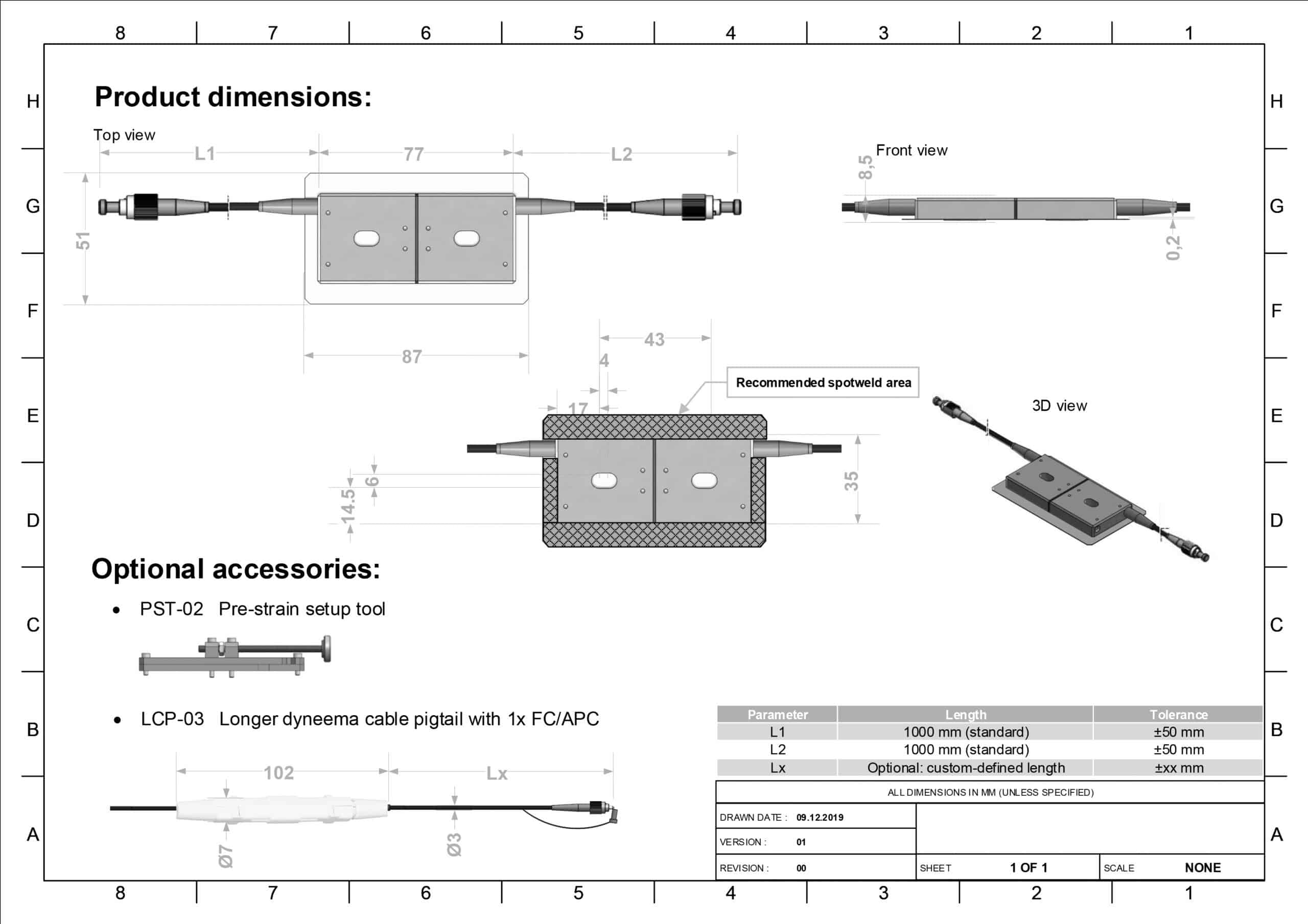 Extensom tre Bragg Performants FT Mesures Extensom tre Bragg Performants FT Mesures